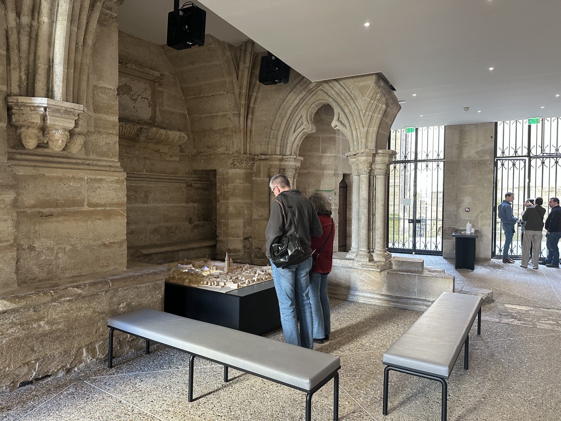 Maquette de la basilique, vue 2